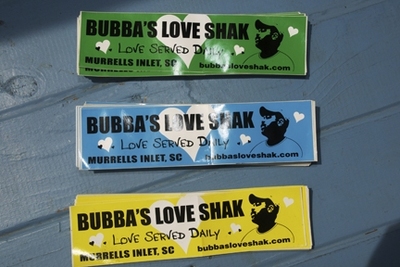 Bubba On Board Bumper Sticker Bumper Sticker Bubba on Board Bumper Sticker